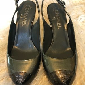 Authentic Chanel Sling-back Pumps